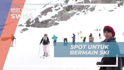 Belajar Snowboarding di Gunung Titlis dan Uji Keahlian di Swiss  