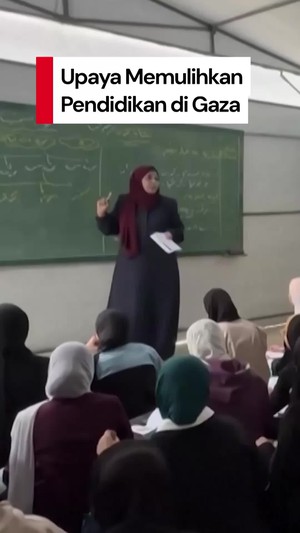 Video: Upaya Memulihkan Pendidikan yang Layak bagi Anak-anak Gaza