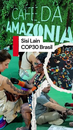 Video Sisi Lain COP30, Suku Amazon Jualan Suvenir-Karya Tato