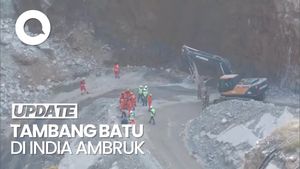 Video: Tambang Batu di India Ambruk, Sejumlah Pekerja Terjebak
