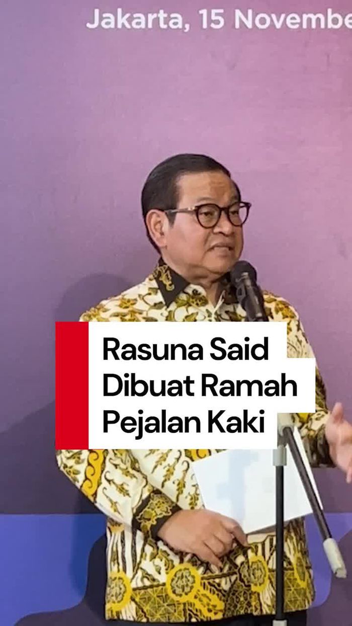 Video: Pramono Bakal Bikin Rasuna Said Makin Ramah Pejalan Kaki