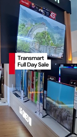 Video Transmart Full Day Sale, TV 43 Inch Cuma Rp 2,4 Juta