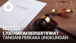 Video MA: Ada 1.700 Hakim Bersertifikat untuk Tangani Perkara Lingkungan