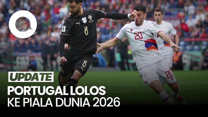 Video: Bantai Armenia 9-1, Portugal Lolos ke Piala Dunia 2026