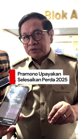 Video: Pramono Kejar Target Penyelesaian Perda 2025