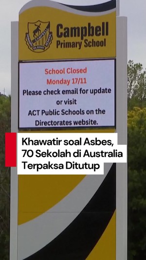 Video 70 Sekolah di Australia Ditutup gegara Khawatir soal Asbes