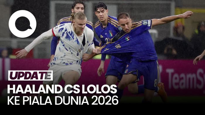 Video: Norwegia Lolos ke Piala Dunia 2026, Kalahkan Italia 4-1