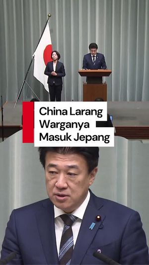 Video Jepang Protes China Larang Warganya Kunjungi Wilayahnya