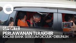 Video: Perlawanan Terakhir Kacab Bank Sebelum Diculik dan Dibunuh di Bekasi
