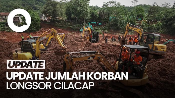 Video: Update Korban Longsor Cilacap, 16 Tewas-7 Hilang