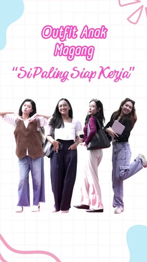 Video: Outfit Anak Magang Si Paling Siap Kerja di detikcom