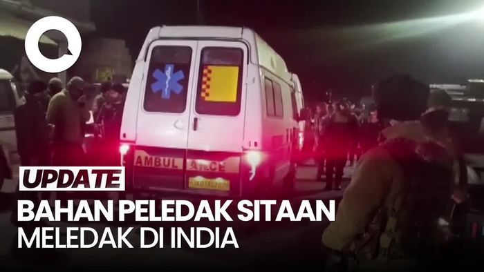 Video: Bahan Peledak Sitaan Meledak di Kantor Polisi India, 9 Orang Tewas