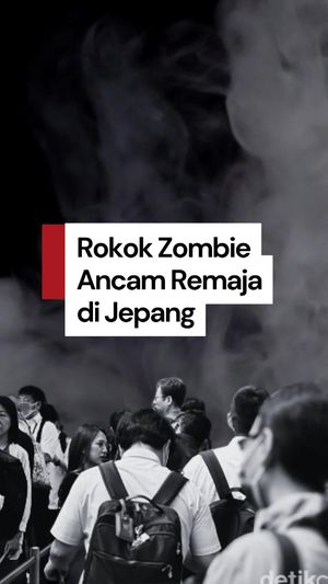 Video: Merebaknya Rokok Zombie di Jepang, Picu Kejang-Hilang Kesadaran