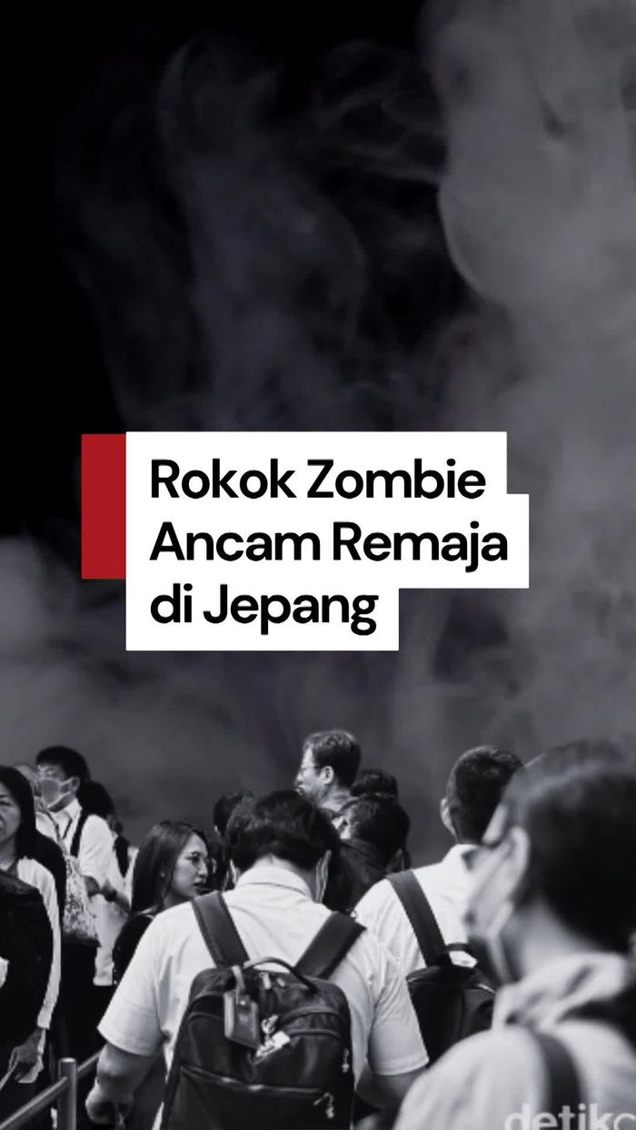 Video: Merebaknya Rokok Zombie di Jepang, Picu Kejang-Hilang Kesadaran