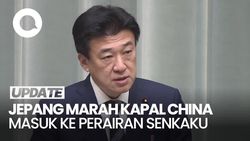 Video: Memanas! Jepang Murka Kapal China Masuk Perairan Senkaku