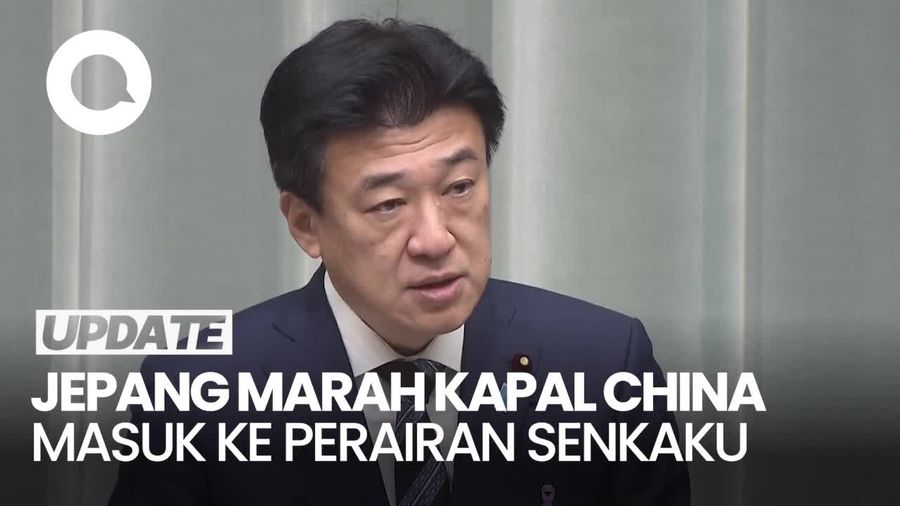 Video: Memanas! Jepang Murka Kapal China Masuk Perairan Senkaku