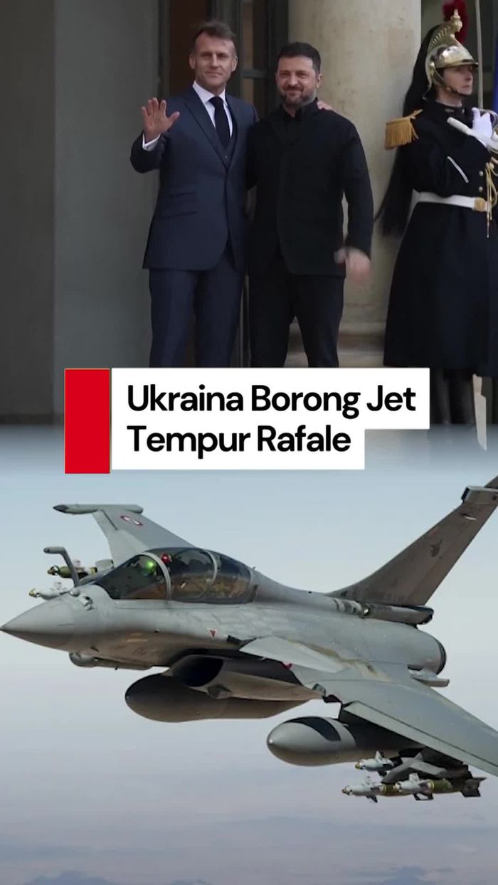 Video: Ukraina Beli 100 Unit Jet Tempur Rafale dari Prancis