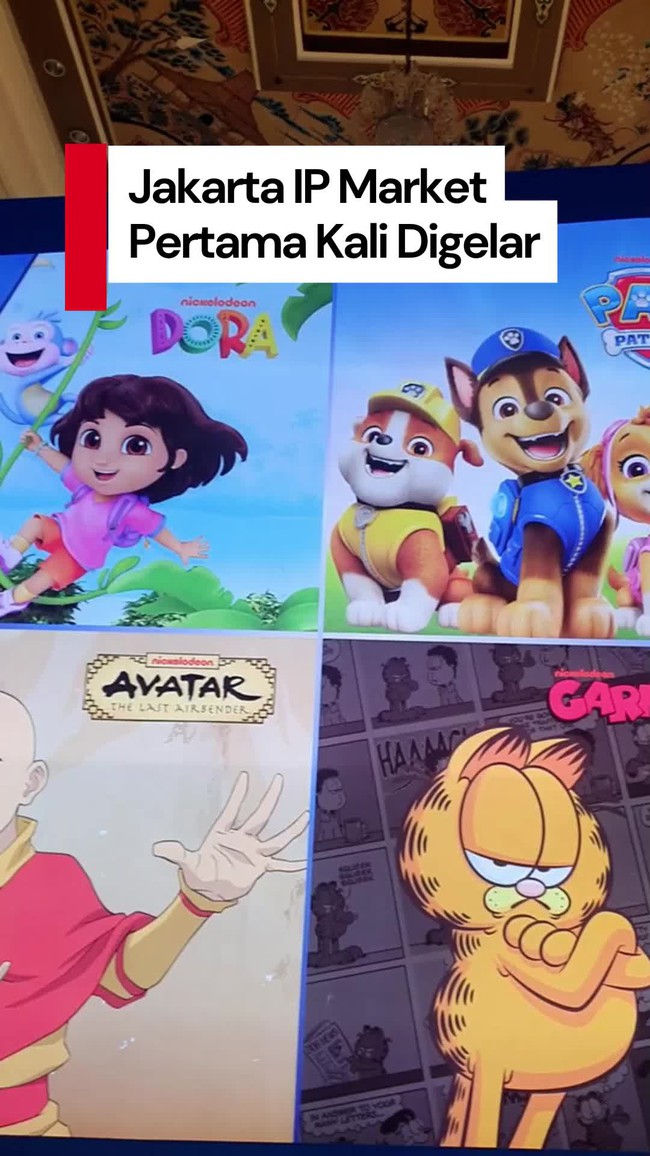Video: Jakarta IP Market Digelar, Ada Nickelodeon hingga Pokemon