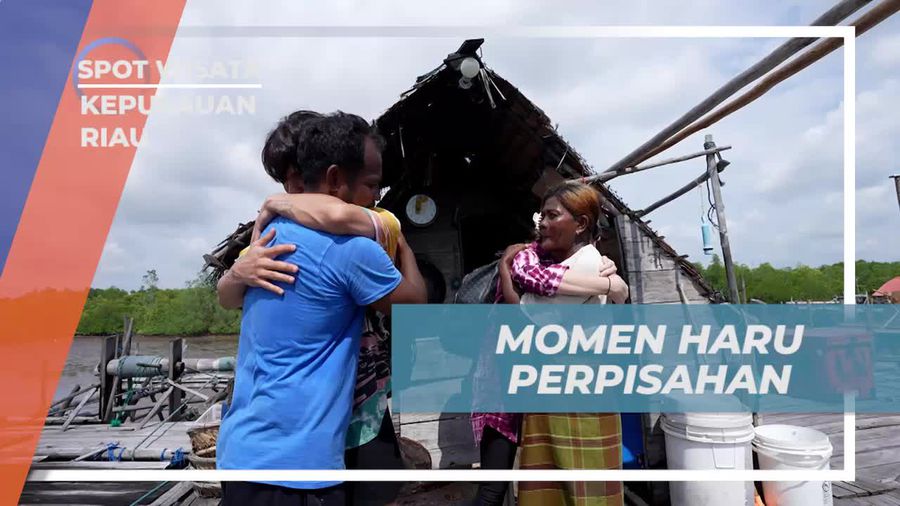 Mengakhiri Perjalanan dengan Momen Haru Perpisahan Bersama Suku Laut di Kepulauan Riau  