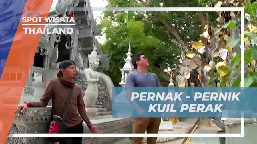 Mengagumi Keunikan Arsitektur dan Ornamen Kuil Perak yang Berusia Ratusan Tahun di Thailand  