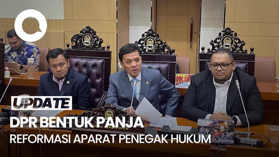 Video: Komisi III DPR Bentuk Panja Reformasi Kepolisian, Kejaksaan-Pengadilan
