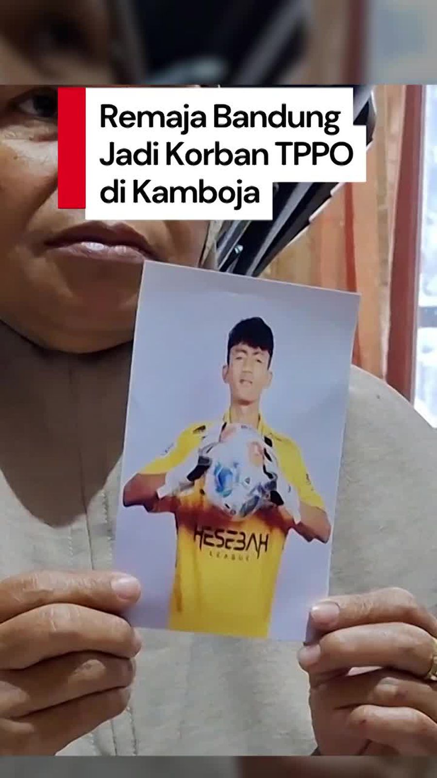 Video Ditipu Main di Klub Bola, Remaja Bandung Malah Dikirim ke Kamboja