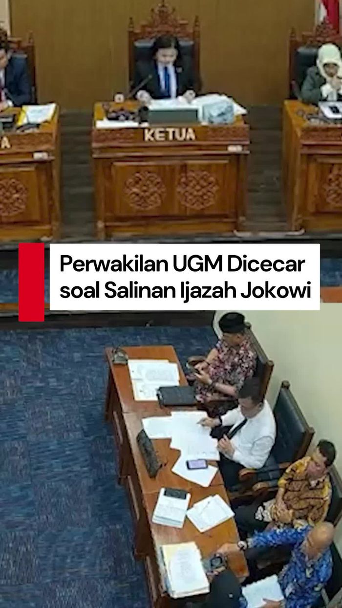 Video Ketua Sidang KIP Cecar UGM soal Salinan Ijazah Jokowi: Ada Tidak?
