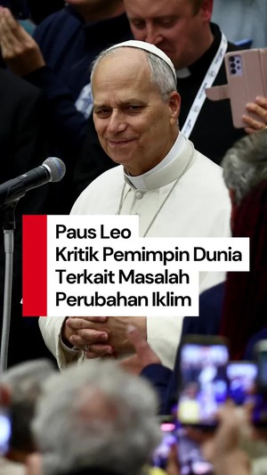 Video Paus Leo: Bukan Perjanjian Paris yang Gagal, Tapi Kemauan Politik