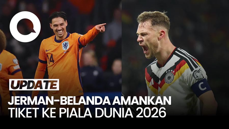 Video: Jerman dan Belanda Lolos ke Piala Dunia 2026!