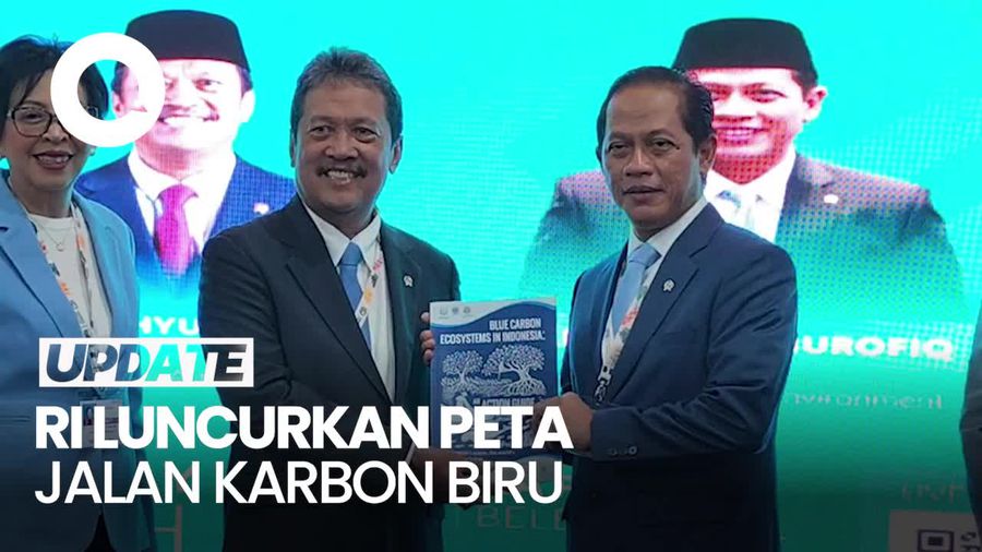Video Indonesia Luncurkan Peta Jalan Karbon Biru untuk Solusi Iklim Global