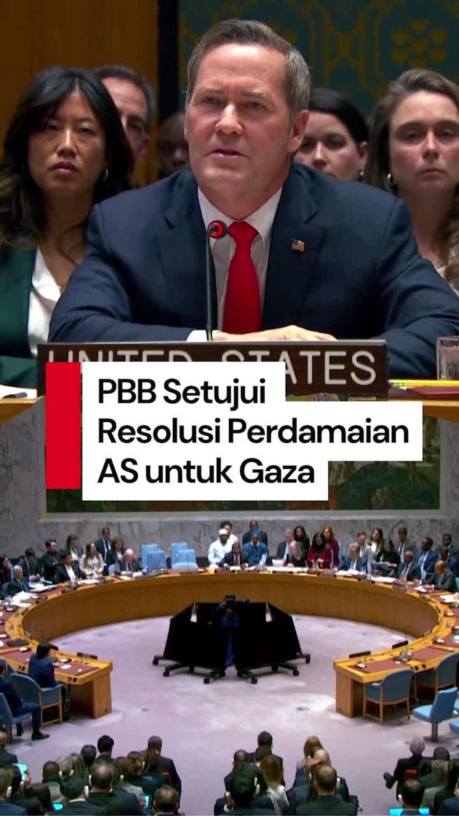Video: Tok! PBB Setujui Pengerahan Pasukan Internasional di Gaza
