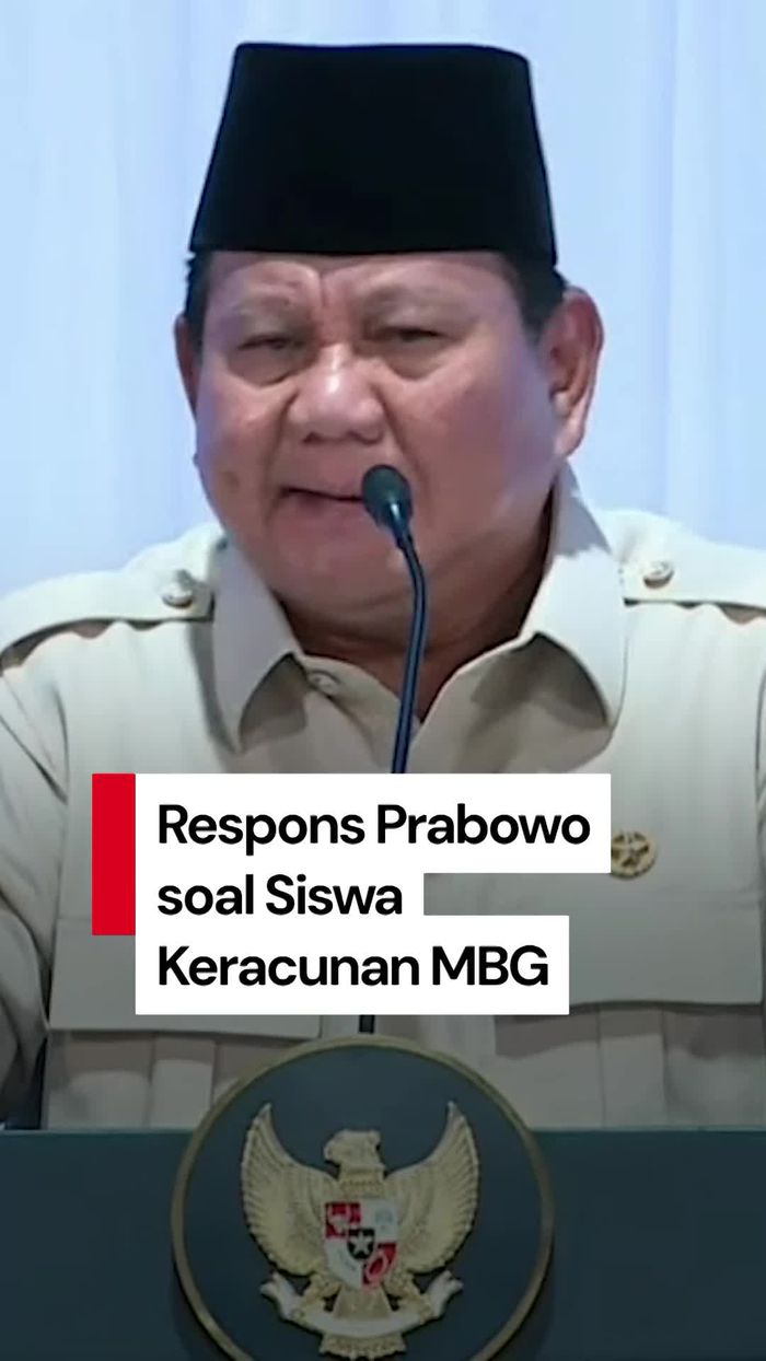  Video Prabowo soal Keracunan MBG: Namanya Sakit Perut, Biasa Sebetulnya