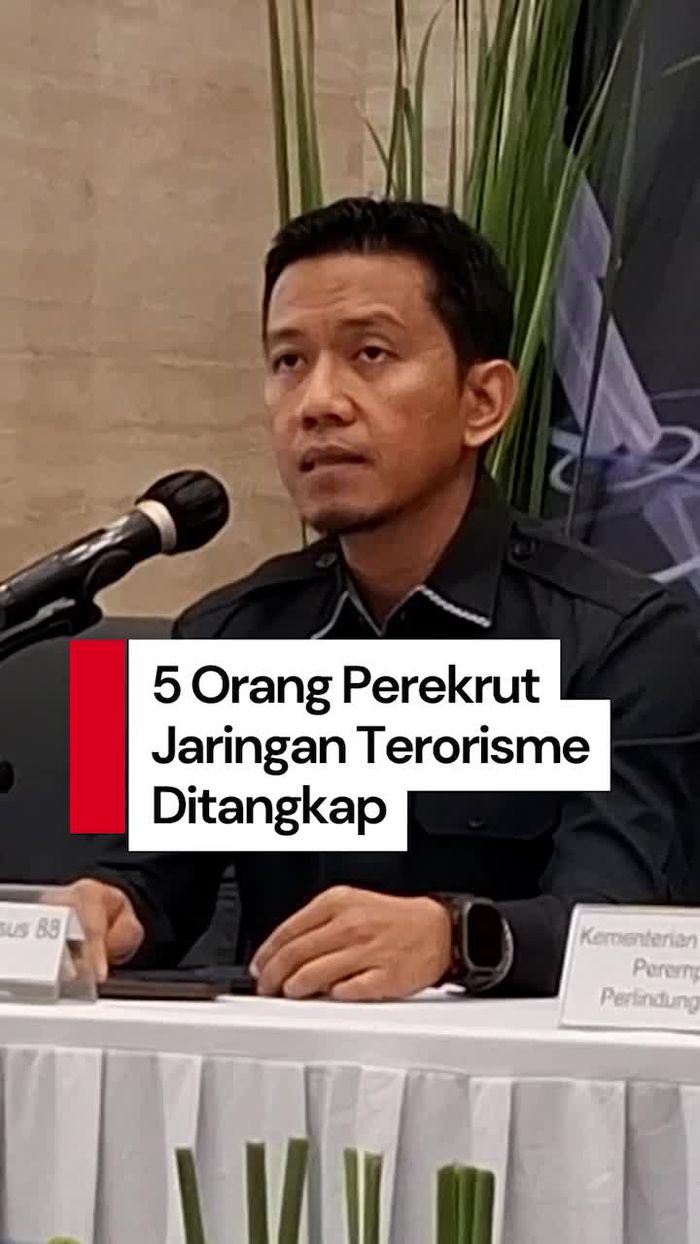  Video Densus 88 Tangkap 5 Orang Perekrutan Anak ke Jaringan Terorisme