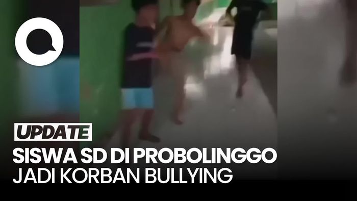 Video: Viral Siswa SD di Probolinggo Jadi Korban Bullying, Polisi Selidiki