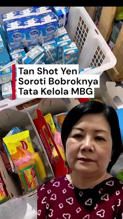 Video: Apa yang Perlu Dibenahi di Program MBG? Ini Kata Tan Shot Yen