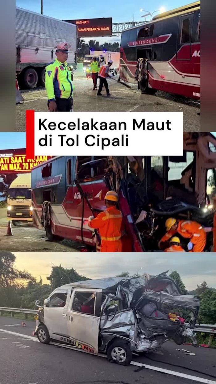 Video Kecelakaan Maut di Tol Cipali: 5 Orang Tewas, Puluhan Luka-luka