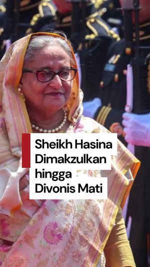 Video: Mantan PM Bangladesh Divonis Hukuman Mati setelah Dimakzulkan