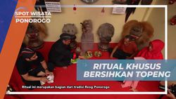 Mengungkap Ritual Khusus Membersihkan Topeng Reog di Ponorogo yang Tradisional