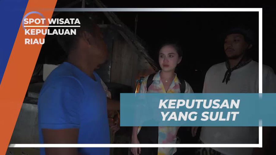 Simak Keputusan Sulit Para Selebriti untuk Menginap Bersama Suku Laut di Kepulauan Riau  