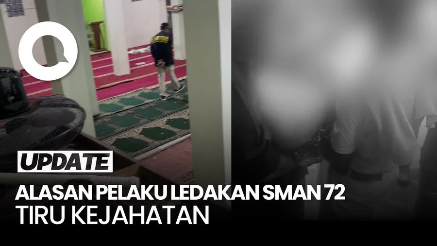 Video: Pelaku Ledakan SMAN 72 Jakarta Disebut Akses Grup True Crime Community