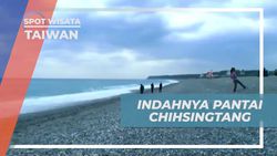 Jelajahi Keunikan Pantai Chihsingtang dengan Bebatuan Unik di Taiwan  