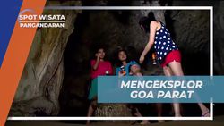 Menjelajahi Goa Parat di Pangandaran untuk Mencuci Muka dan Menikmati Air Mistik