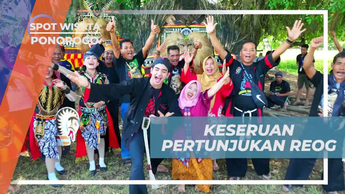 Menikmati Keseruan Pertunjukan Reog yang Menghibur di Desa Gelang Lo, Ponorogo  