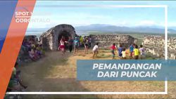 Menikmati Pemandangan dari Puncak Benteng Otanaha di Gorontalo saat Matahari Terbenam