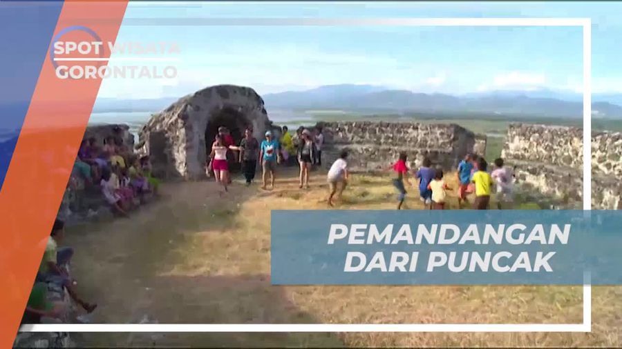 Menikmati Pemandangan dari Puncak Benteng Otanaha di Gorontalo saat Matahari Terbenam