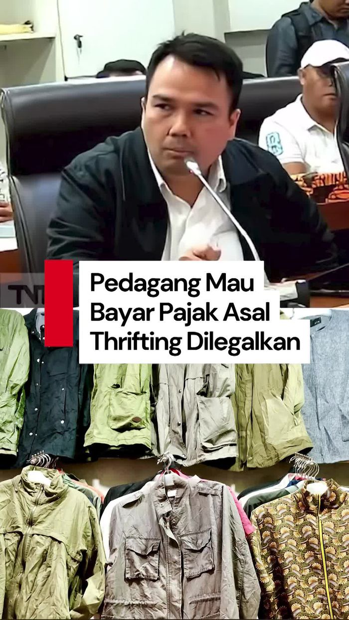 Video Pedagang Thrifting Minta Bisnisnya Dilegalkan: Kita Mau Bayar Pajak