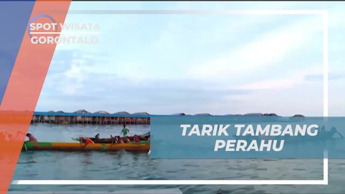 Mengikuti Perlombaan Tarik Tambang Perahu di Gorontalo dengan Keberanian