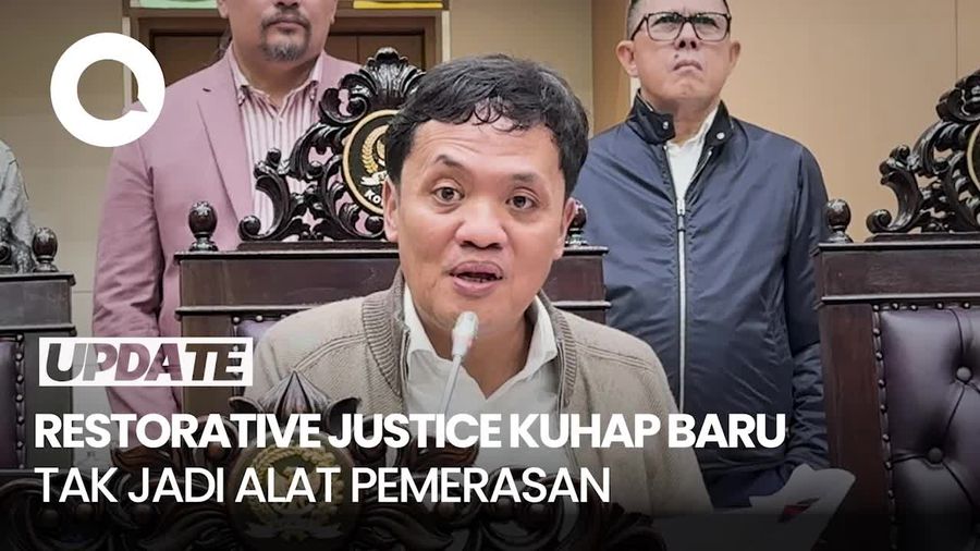 Video: Komisi III DPR Bantah Restorative Justice KUHAP Baru Jadi Alat Pemerasan