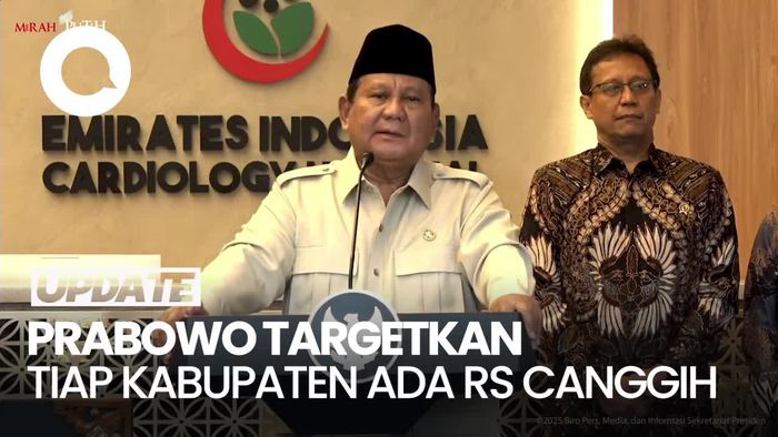Video: Prabowo Siap Gelontorkan Dana, Bangun RS Canggih di Tiap Kabupaten