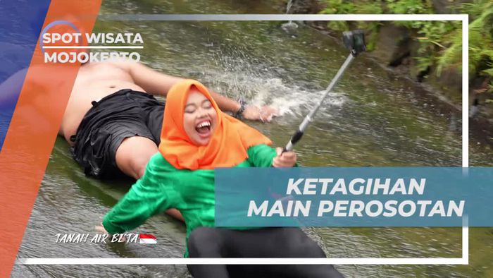 Ketagihan Bermain Perosotan di Mojokerto yang Penuh Pemandangan Indah